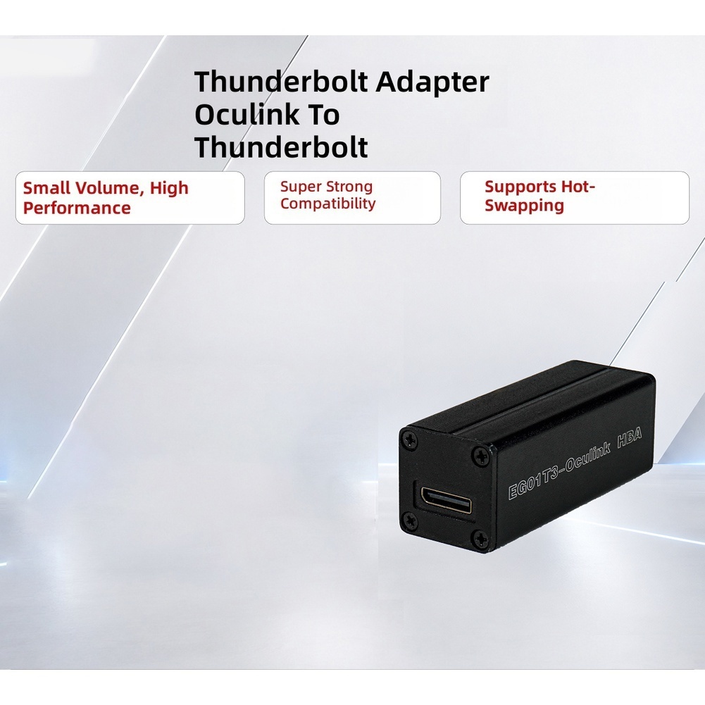 T3 OCuLink Thunderbolt3 USB4 A - đánh giá và giá Oculink Egpu Dock Graphics Card