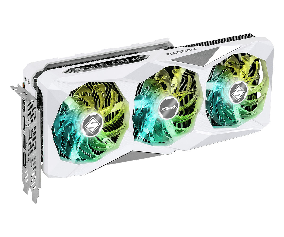 AMD RX 7800 XT 16GB GPU ASROCK - đánh giá và giá Triple Fan Gaming Graphics Card 16Gb